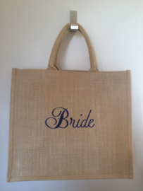 Jute tas Bride