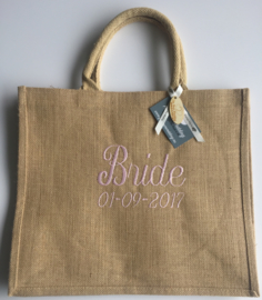 Jute tas Bride