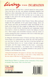 Living the incarnation | Praying with Francis and Clare of Assisi