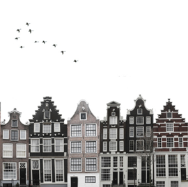 canal houses Amsterdam