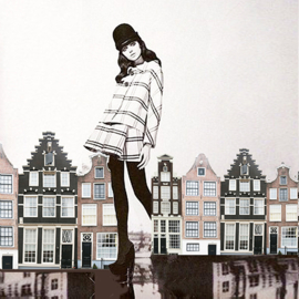 walking in the street