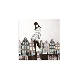 walking in the street