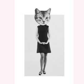 cat woman cart