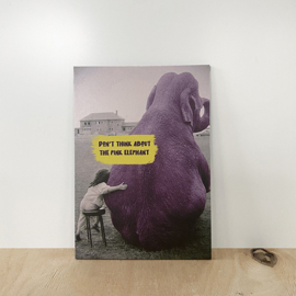 don't think about the pink elephant