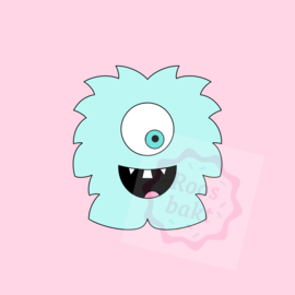 Monster Fuzzy uitsteker 10,5cm