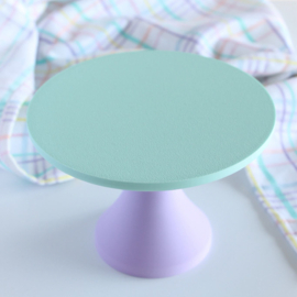 Taartplateau mint-lila 15cm
