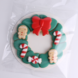 Zakjes 22,9x30,5 perfect voor de kerstkrans (10 stuks)