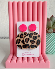 Oorbellen Luipaardprint