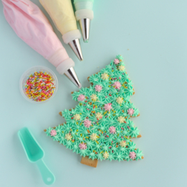 DIY XL kerstboom koek