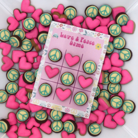 Losse kaart “Love&Peace game”