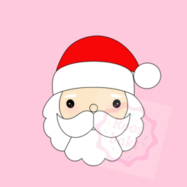 Kerstman puzzel uitstekerset 7-delig