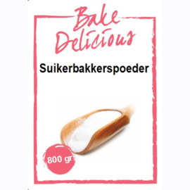 Suikerbakkerspoeder 800 gram Bake Delicious