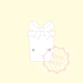 Stempel + uitsteker cadeautje 5 of 7,5cm