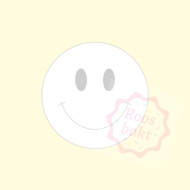 Stempel + uitsteker smiley 5 of 7,5cm