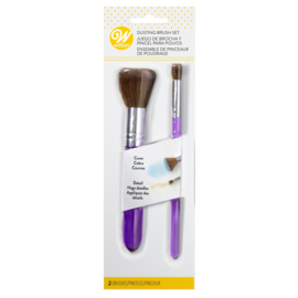 Wilton dusting brush set / poederkwasten