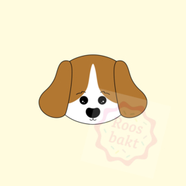 Beagle uitsteker 6, 8, 10cm