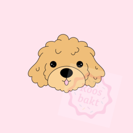 Labradoodle uitsteker 6, 8, 10cm
