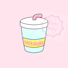 Milkshake uitsteker 8cm