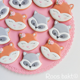 Woodland dieren set (4 stuks)