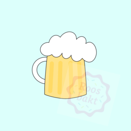 Bierpul mollig uitsteker 6, 8, 10cm