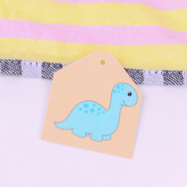 Hangtag dino 5 stuks