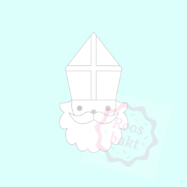 Stempel + uitsteker Sinterklaas 6 of 9cm