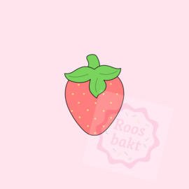 Aardbei uitsteker 6, 8 of 10cm