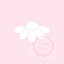 Stempel + uitsteker Daisy hangend 7,5cm