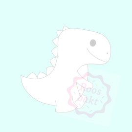 Stempel + uitsteker T-rex 7,5cm