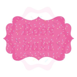 Tekstbord Lucy uitsteker 8cm