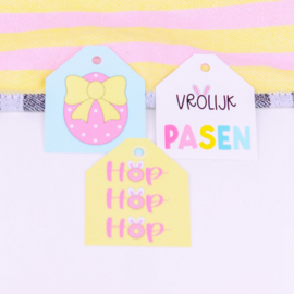 Hangtag pasen 3x 2 stuks