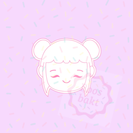 Huntrix Zoëy stempel + uitsteker 8cm