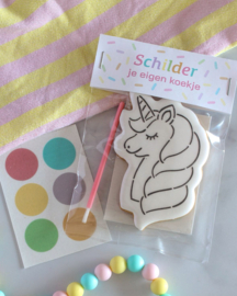 PYO Stencil unicorn (8cm)