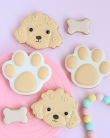 Labradoodle set  met mini hondenbot