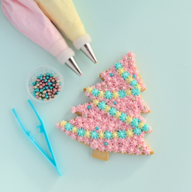 DIY XL kerstboom koek