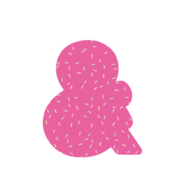 Ampersand uitsteker 6 of 8cm