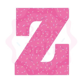Chocoladeletter Z uitsteker 13,5cm