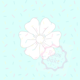 Stempel + uitsteker bloem 5 of 7,5cm