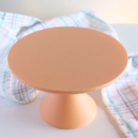 Taartplateau peach 20cm