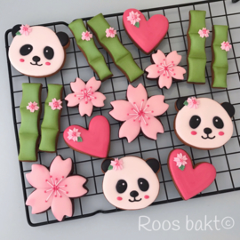 Panda uitsteker set (5 stuks)