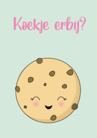 A7 kaartje Koekje erbij