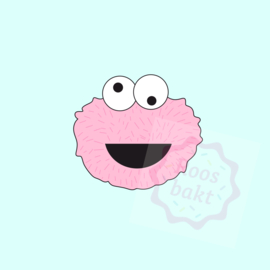Koekjesmonster uitsteker 8cm