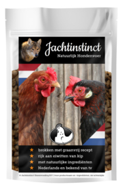 Jachtinstinct Dierenvoeding | Hondenbrokken Kip Graanvrij