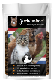 Jachtinstinct Dierenvoeding | Kattenbrokken Kip Graanvrij | 0% BTW