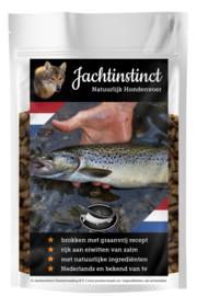 Jachtinstinct Dierenvoeding | Hondenbrokken Zalm Graanvrij | 0% BTW