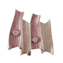 Magneet broche (roze | BM197)