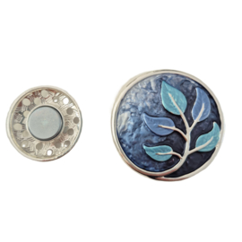 Magneet broche (blauw | BM219)