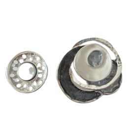 Magneet broche (grijs | BM202)