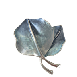 Magneet broche (blauw | BM191 blaadjes)