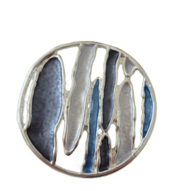 Magneet broche (blauw | BM 206)